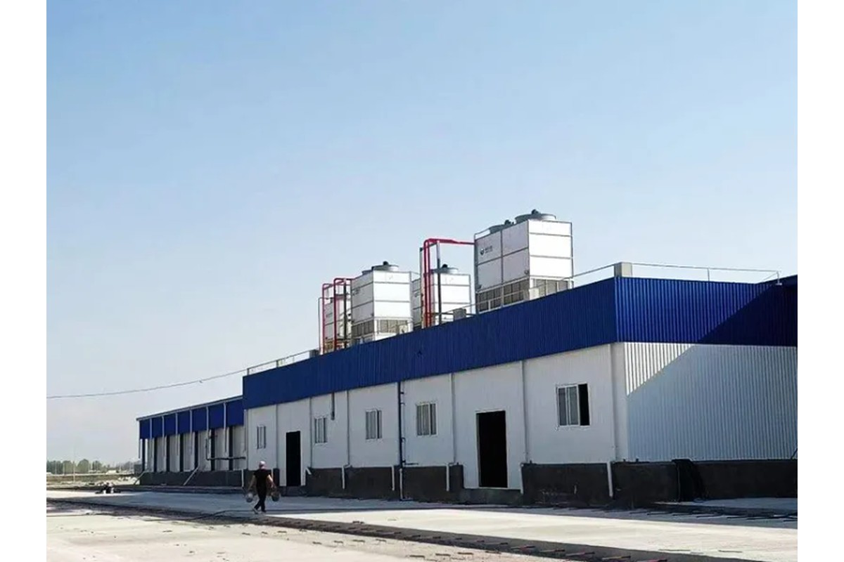 Almacén frigorífico para frutas y verduras en Uzbekistán